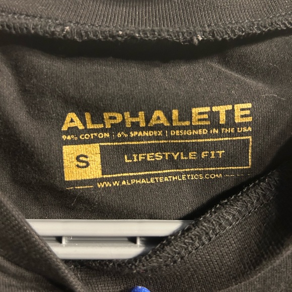 Alphalete signature short sleeve crop top - Gold - Picture 4 of 4